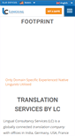 Mobile Screenshot of lingualconsultancy.com